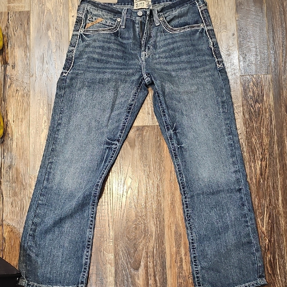 Ariat Men's Relaxed Fit Blue Jeans